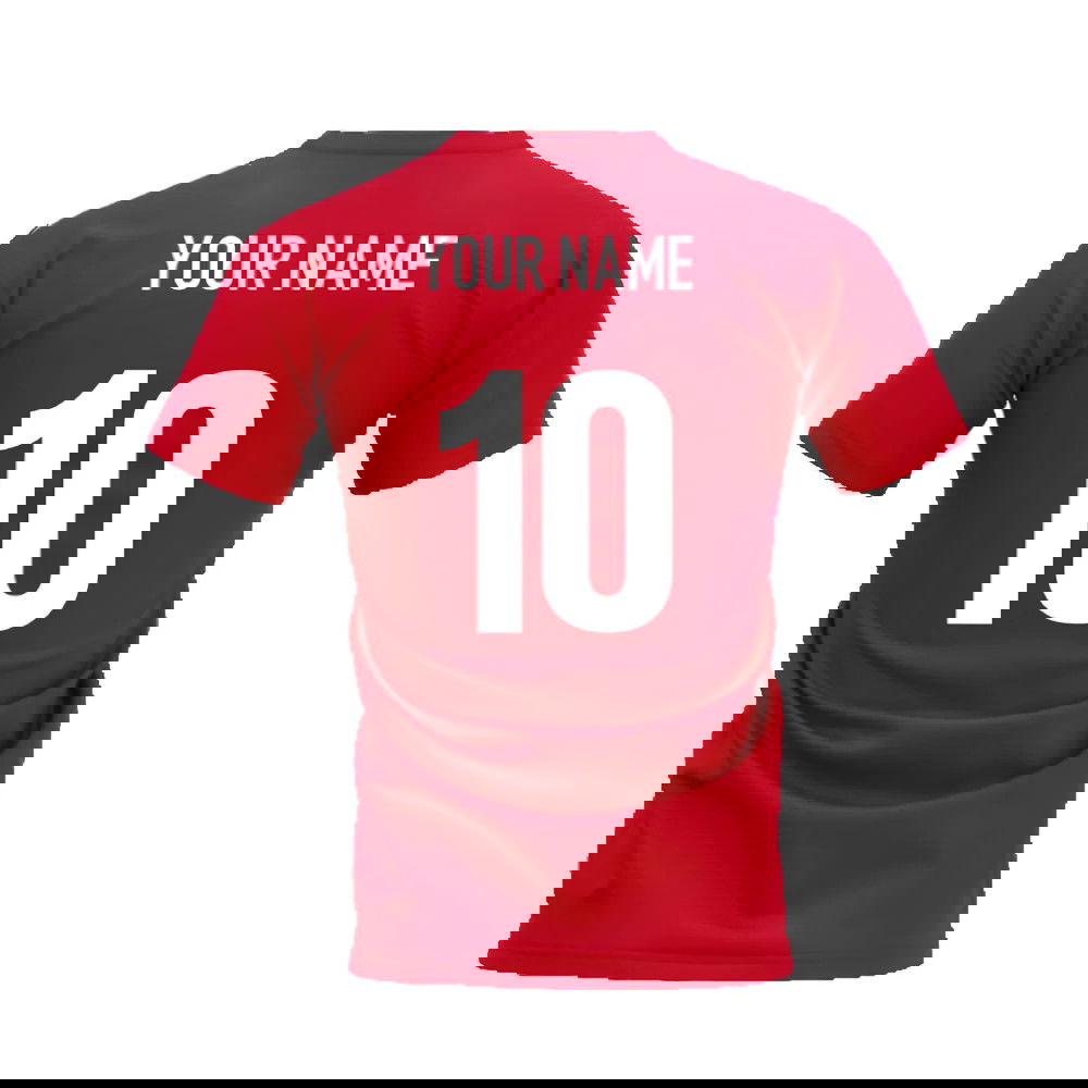 Cristiano Ronaldo Legend T-Shirt (Red) (Your Name)