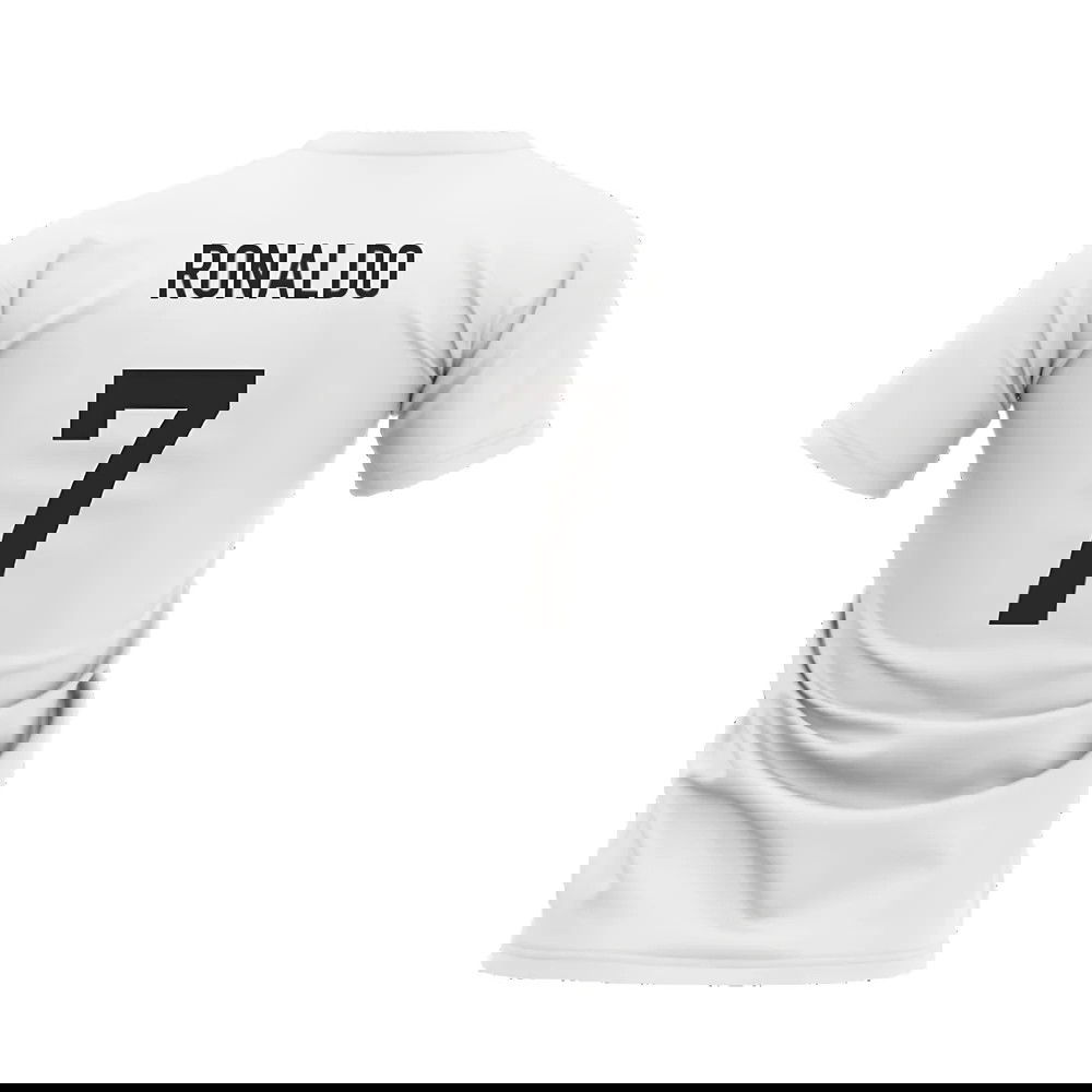 Cristiano Ronaldo Legend T-Shirt (White) (Ronaldo 7)