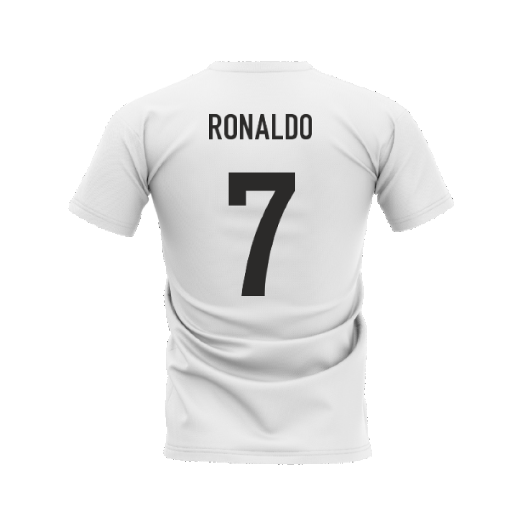 Cristiano Ronaldo Legend T-Shirt (White) (Ronaldo 7)