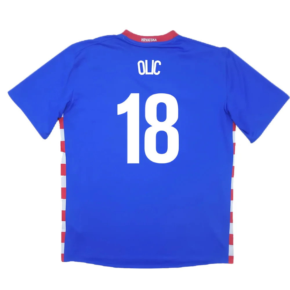 Croatia 2008-2010 Away Shirt (Excellent) (Olic 18)