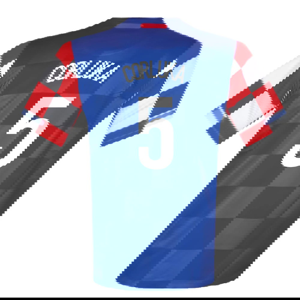 Croatia 2010-12 Away Shirt (Excellent) (Corluka 5)