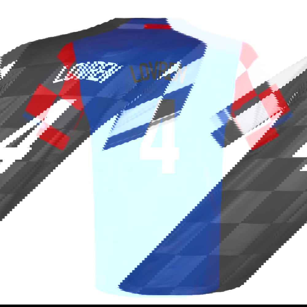 Croatia 2010-12 Away Shirt (Excellent) (Lovren 4)