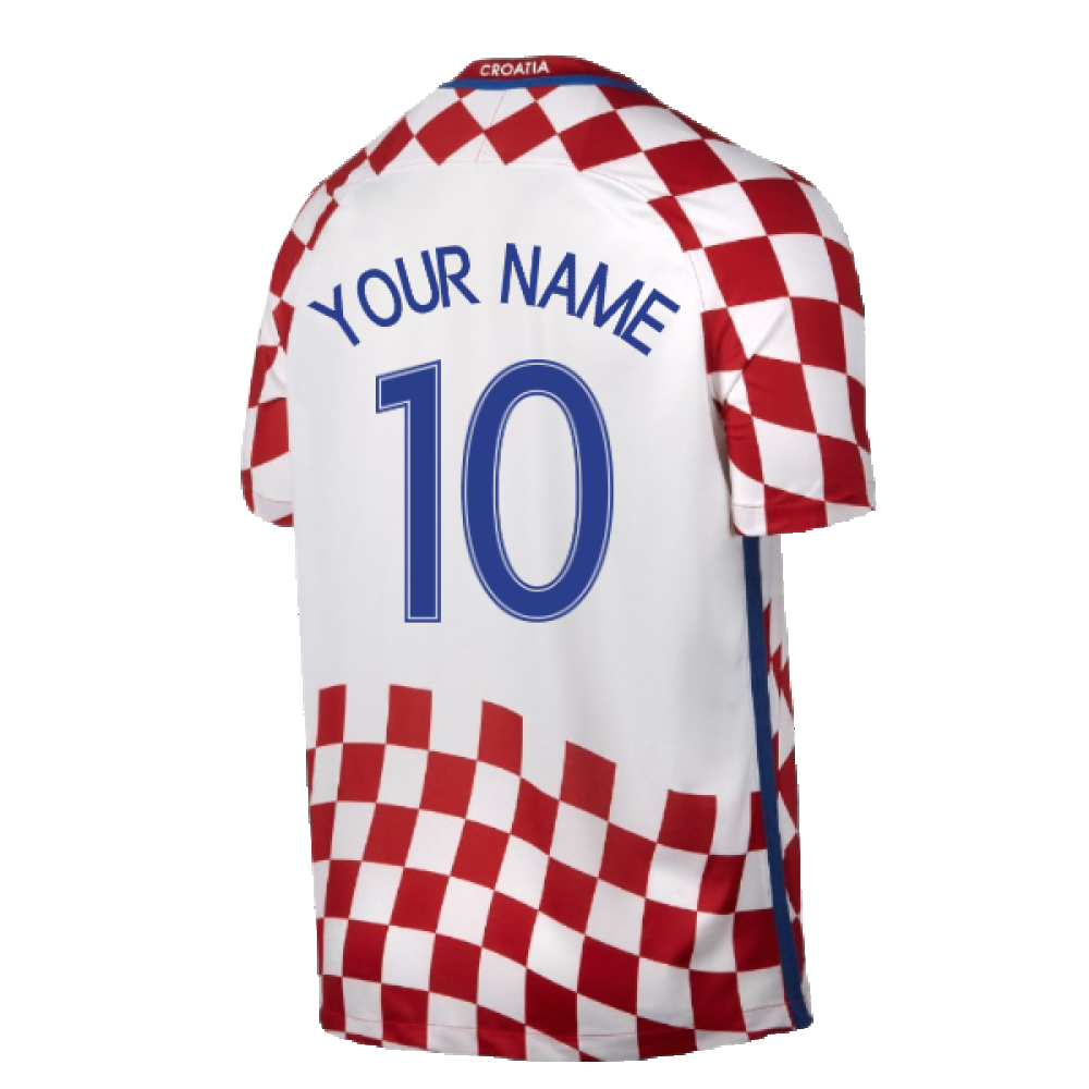 Croatia 2016-17 Home Shirt ((Very Good) XXL) (Your Name)