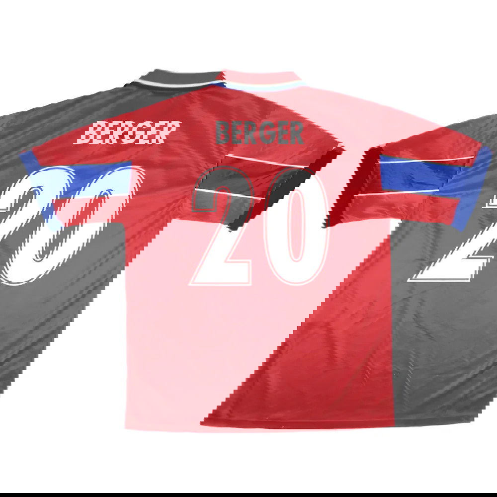 Czech Republic 1998-00 Home Shirt (XL) (Good) (Berger 20)