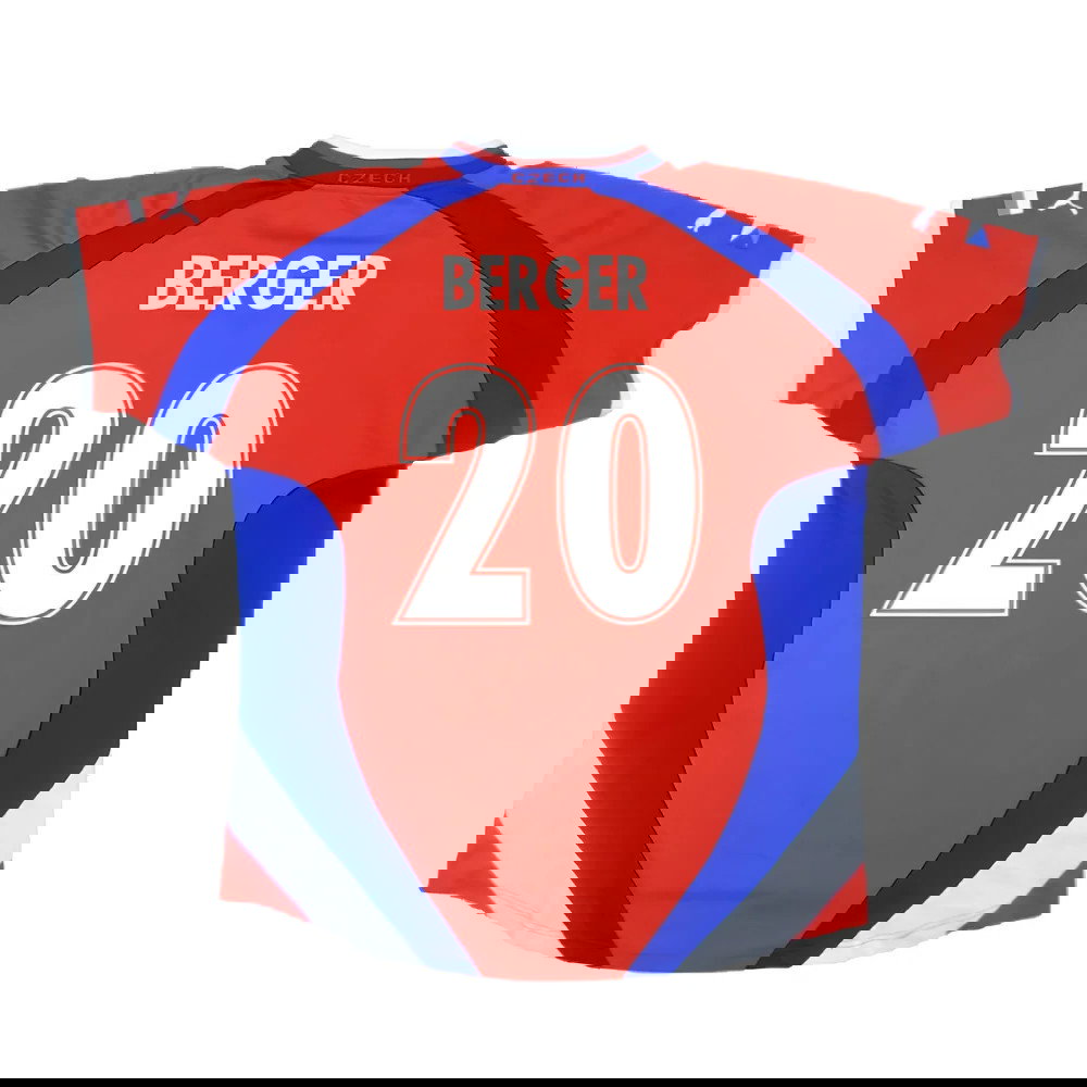 Czech Republic 2000-02 Home Shirt (L) (Very Good) (Berger 20)