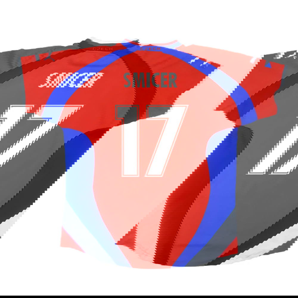 Czech Republic 2000-02 Home Shirt ((Very Good) L) (Smicer 17)