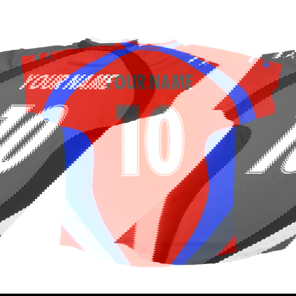 Czech Republic 2000-02 Home Shirt ((Very Good) L) (Your Name)