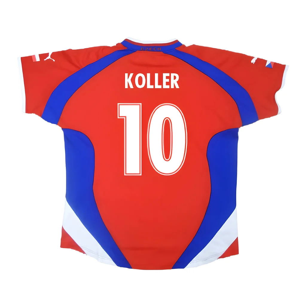 Czech Republic 2000-02 Home Shirt ((Very Good) XL) (Koller 10)