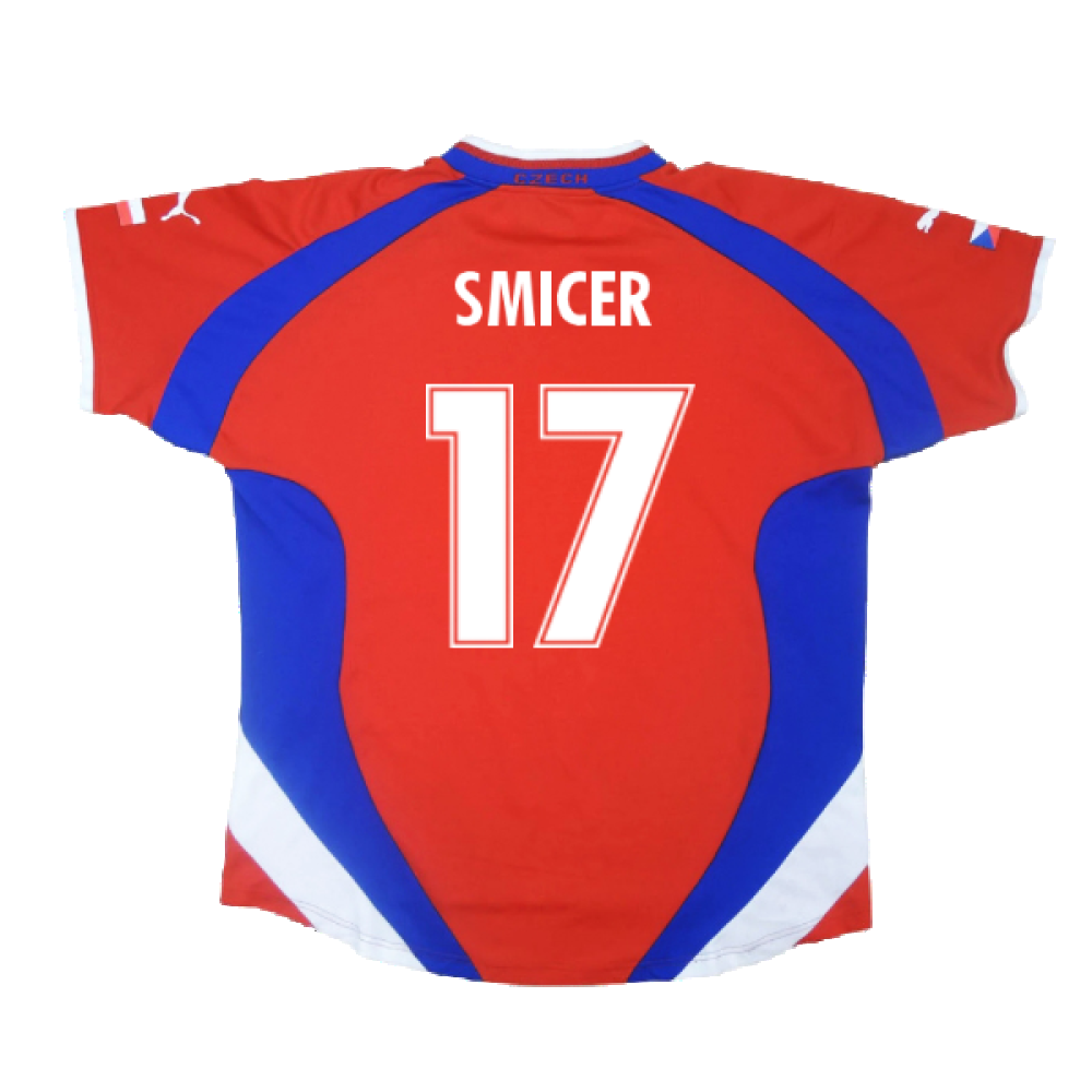Czech Republic 2000-02 Home Shirt ((Very Good) XL) (Smicer 17)