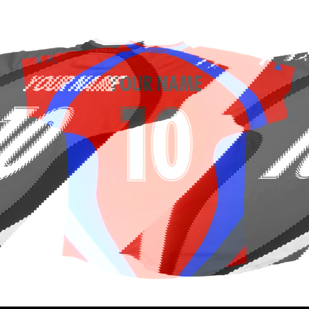 Czech Republic 2000-02 Home Shirt ((Very Good) XL) (Your Name)