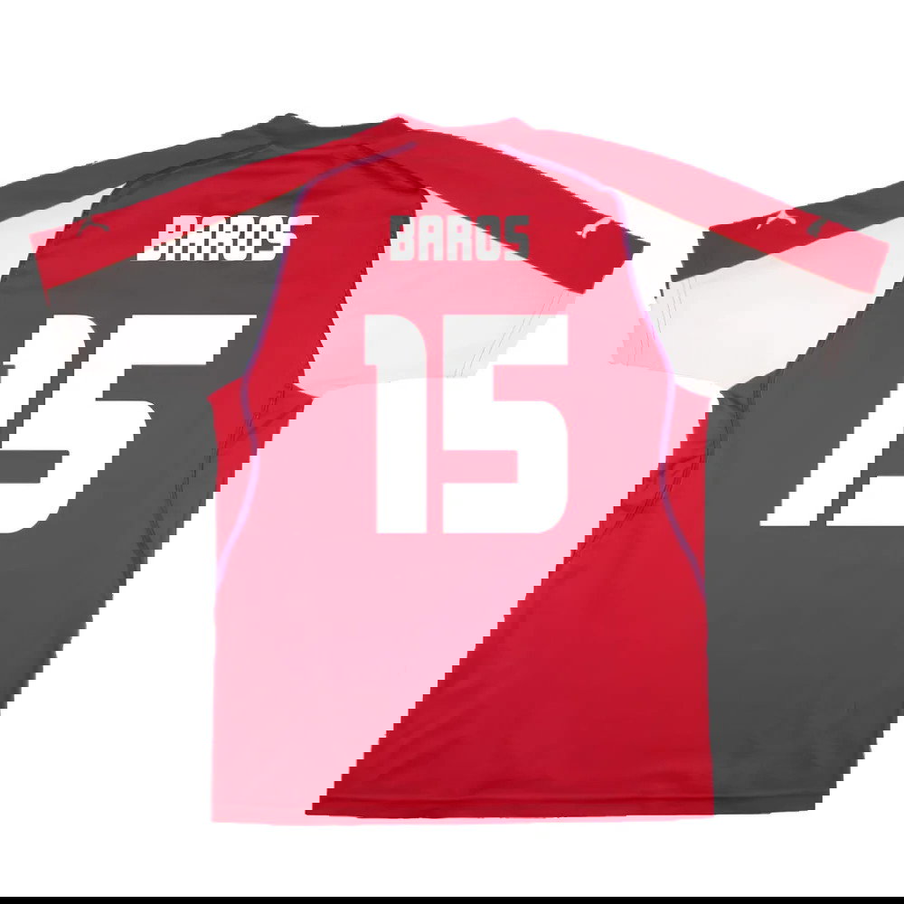 Czech Republic 2003-04 Home Shirt (Excellent) (Baros 15)