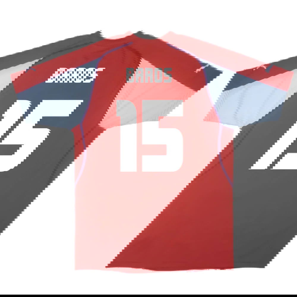 Czech Republic 2003-04 Home Shirt ((Excellent) XL) (Baros 15)