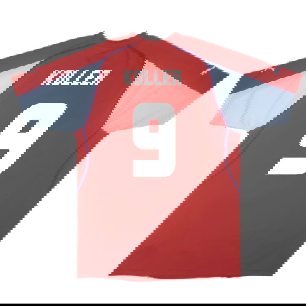 Czech Republic 2003-04 Home Shirt ((Excellent) XL) (Koller 9)