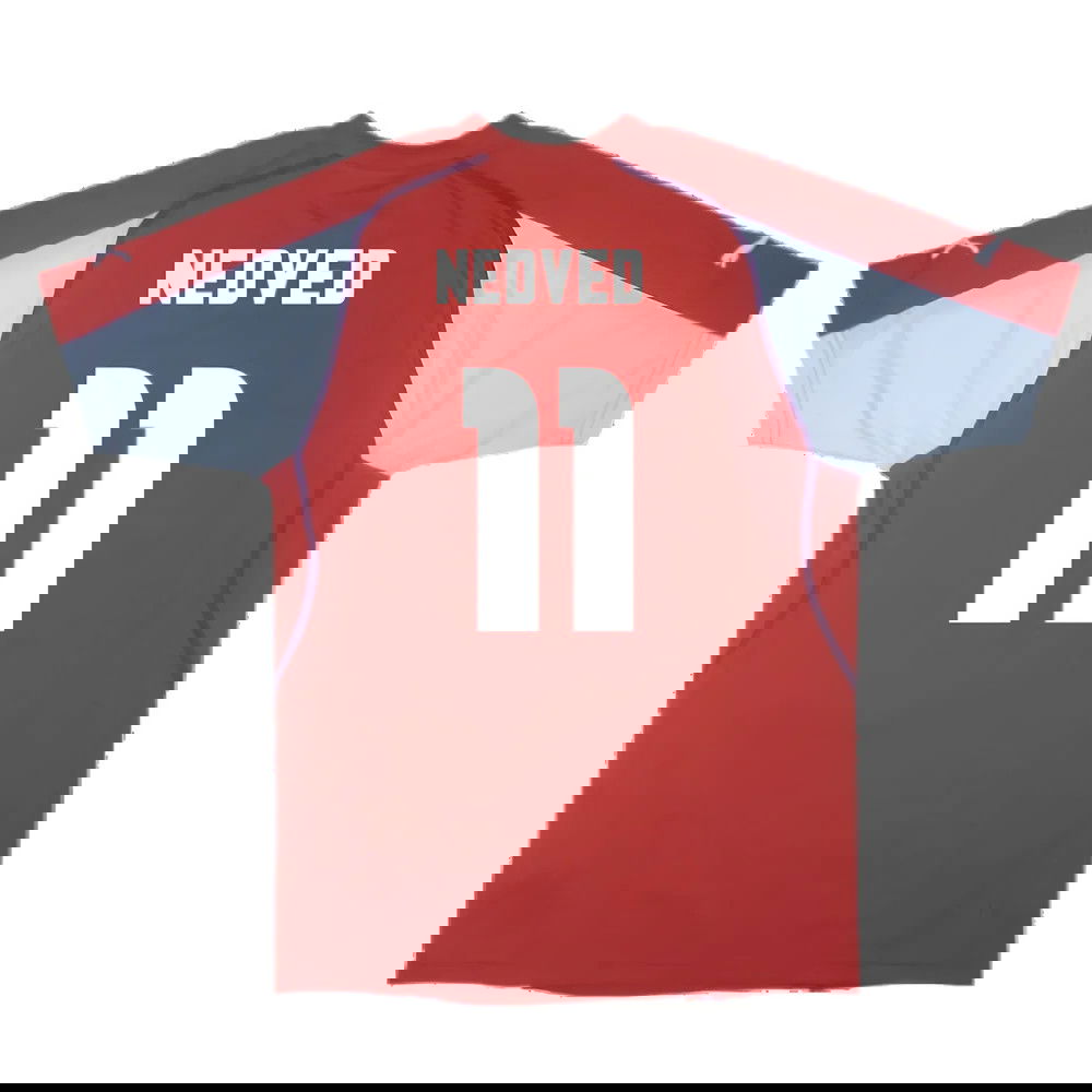 Czech Republic 2003-04 Home Shirt ((Excellent) XL) (Nedved 11)