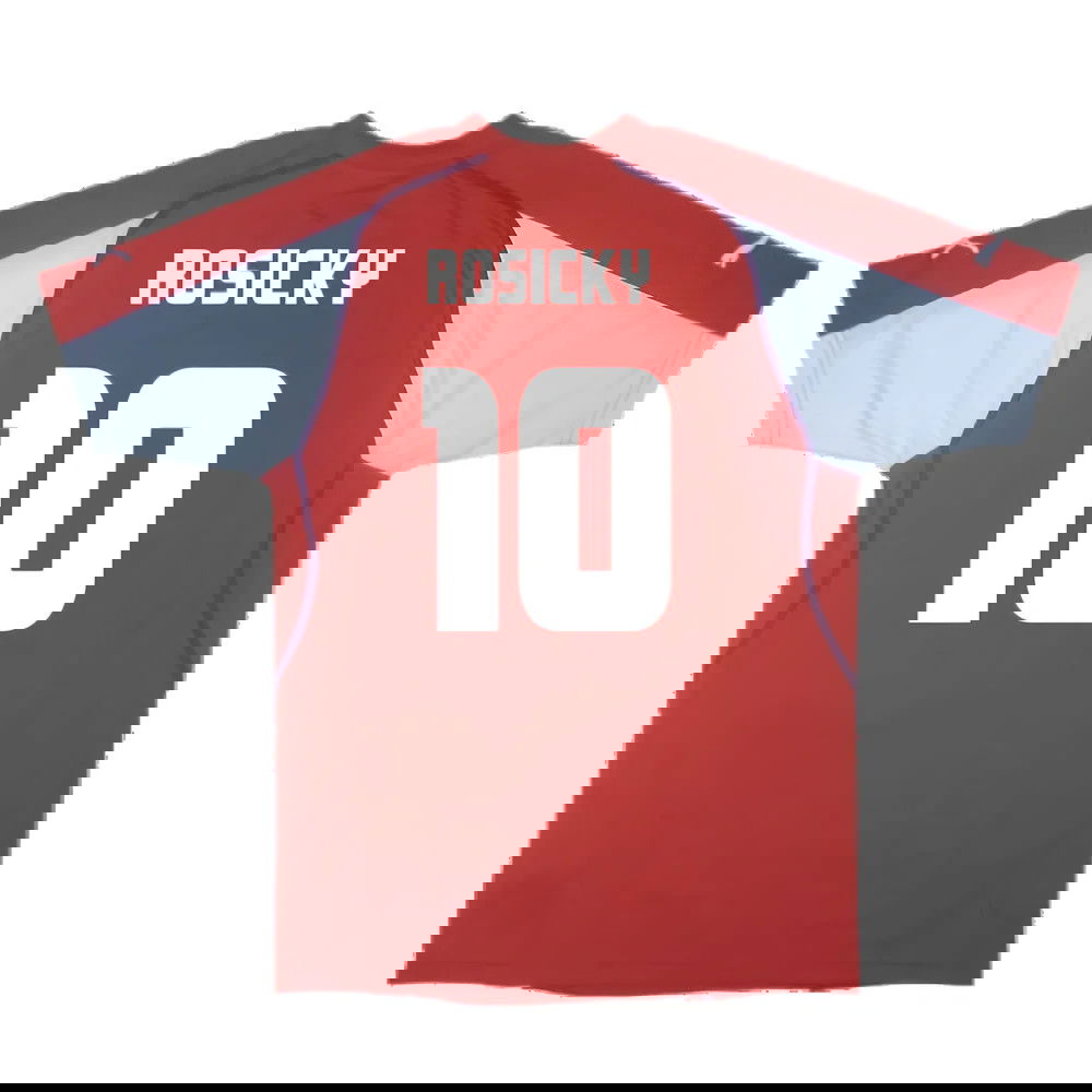 Czech Republic 2003-04 Home Shirt ((Excellent) XL) (Rosicky 10)