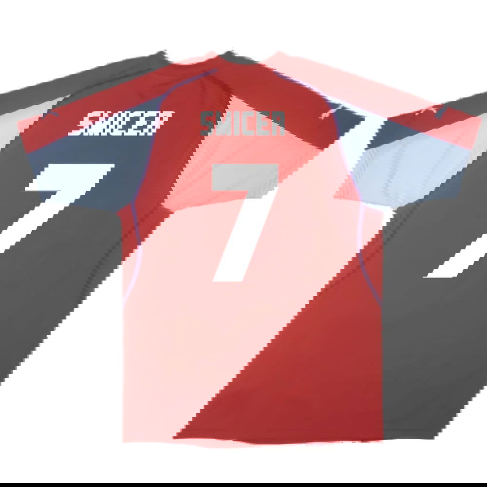 Czech Republic 2003-04 Home Shirt ((Excellent) XL) (Smicer 7)