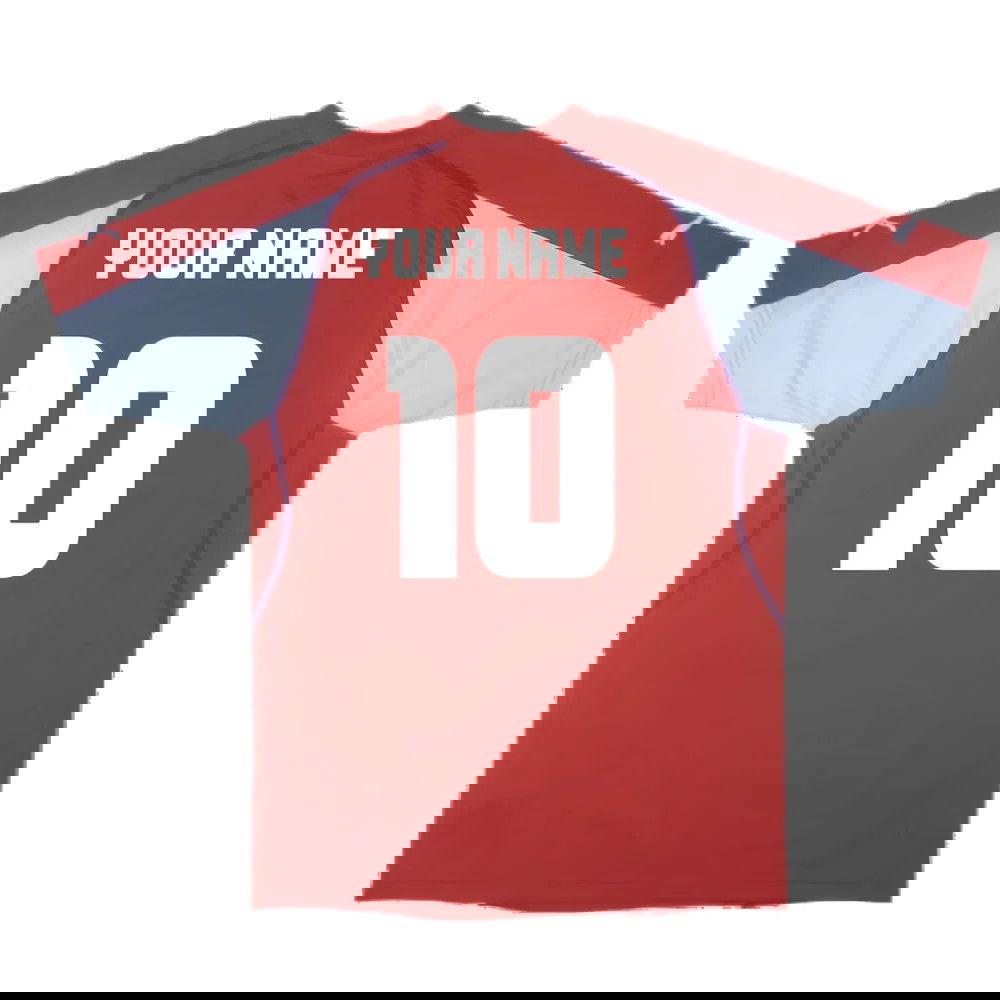 Czech Republic 2003-04 Home Shirt ((Excellent) XL) (Your Name)