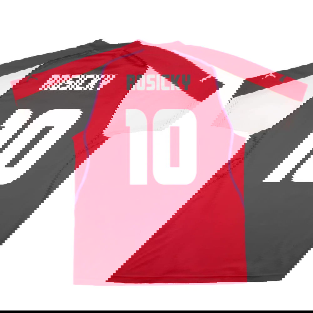 Czech Republic 2003-04 Home Shirt (Excellent) (Rosicky 10)