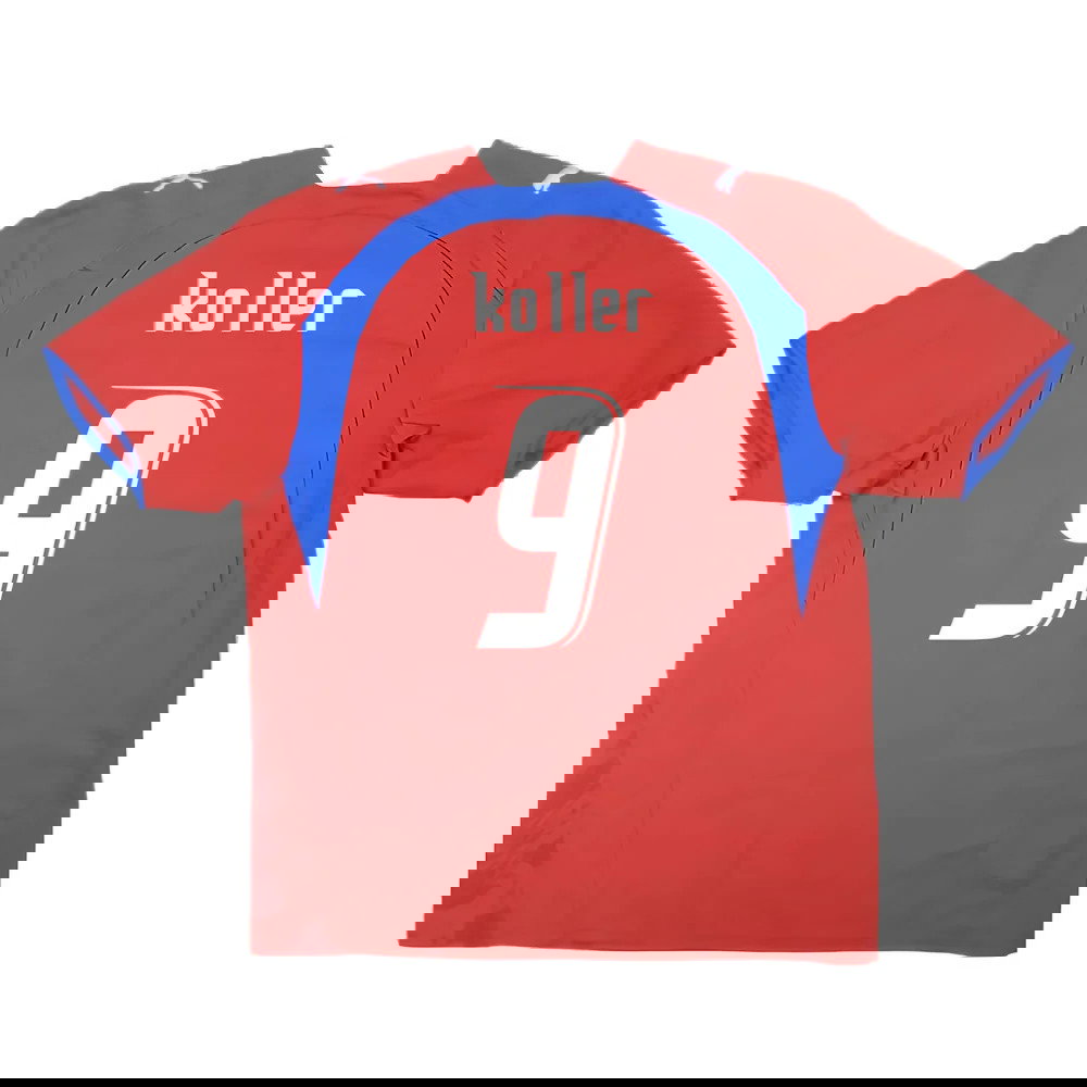 Czech Republic 2006-08 Home Shirt (Excellent) (Koller 9)