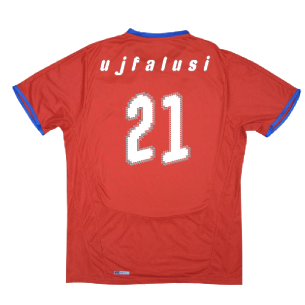 Czech Republic 2008-09 Home Shirt ((Very Good) XL) (Ujfalusi 21)