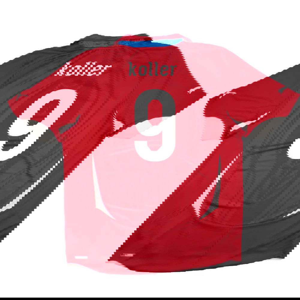 Czech Republic 2010-11 Home Shirt (XL) (BNWT) (Koller 9)