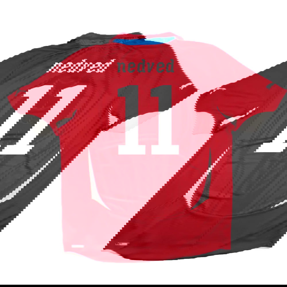 Czech Republic 2010-11 Home Shirt (XL) (BNWT) (Nedved 11)
