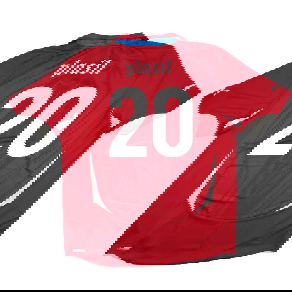 Czech Republic 2010-11 Home Shirt (XL) (BNWT) (Plasil 20)