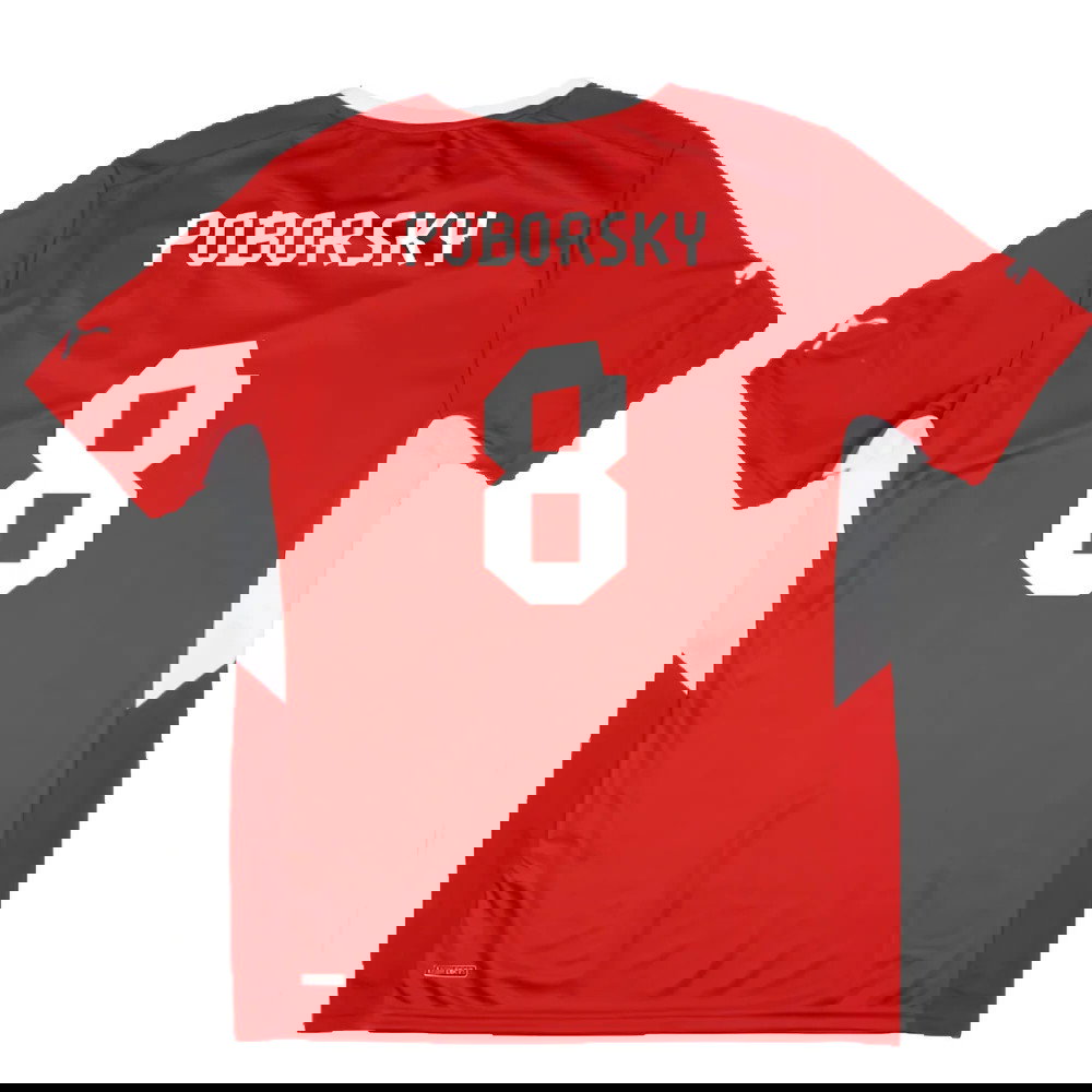 Czech Republic 2012-13 Home Shirt (L) (Mint) (Poborsky 8)