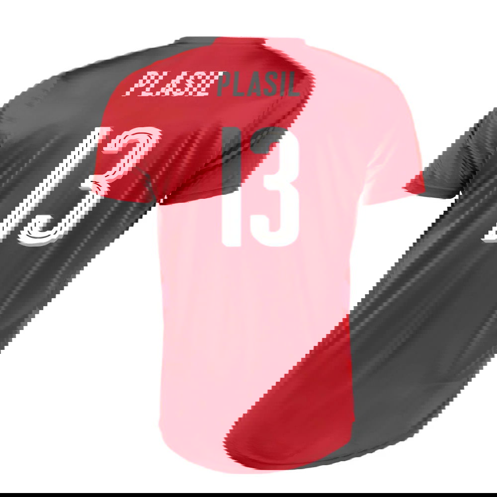 Czech Republic 2016-17 Home Shirt (L) (Very Good) (Plasil 13)