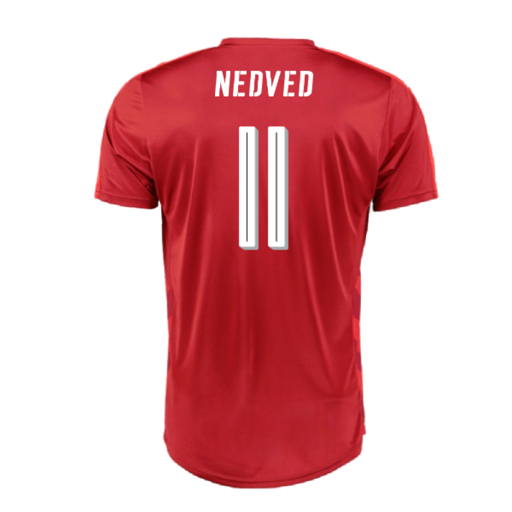 Czech Republic 2016-17 Home Shirt ((Very Good) XXL) (Nedved 11)