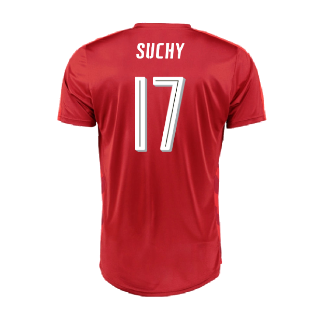 Czech Republic 2016-17 Home Shirt ((Very Good) XXL) (Suchy 17)
