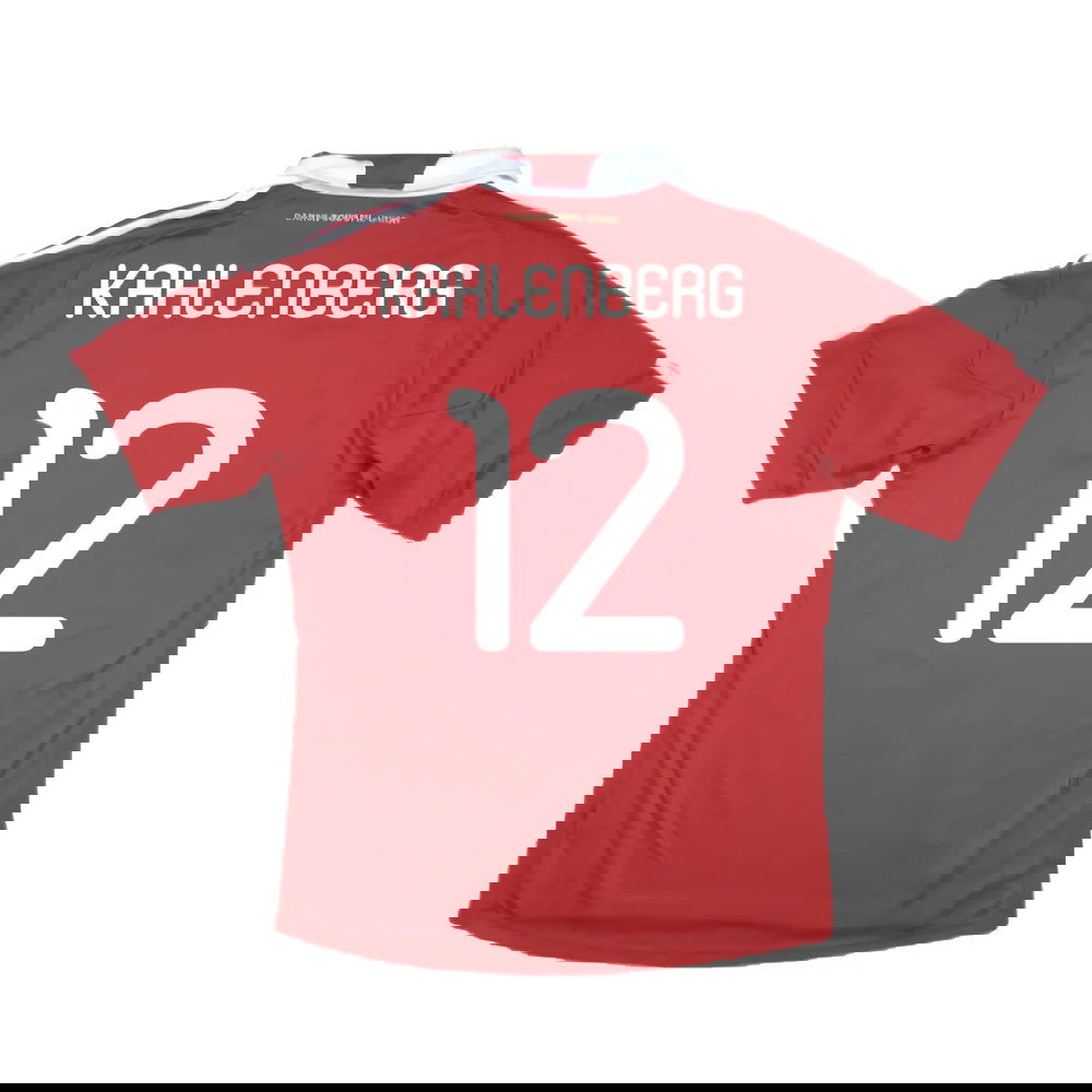 Denmark 2010-11 Home Shirt (M) (Excellent) (Kahlenberg 12)