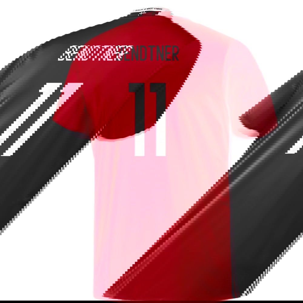 Denmark 2016-17 Home Shirt ((Excellent) 3XL) (Bendtner 11)
