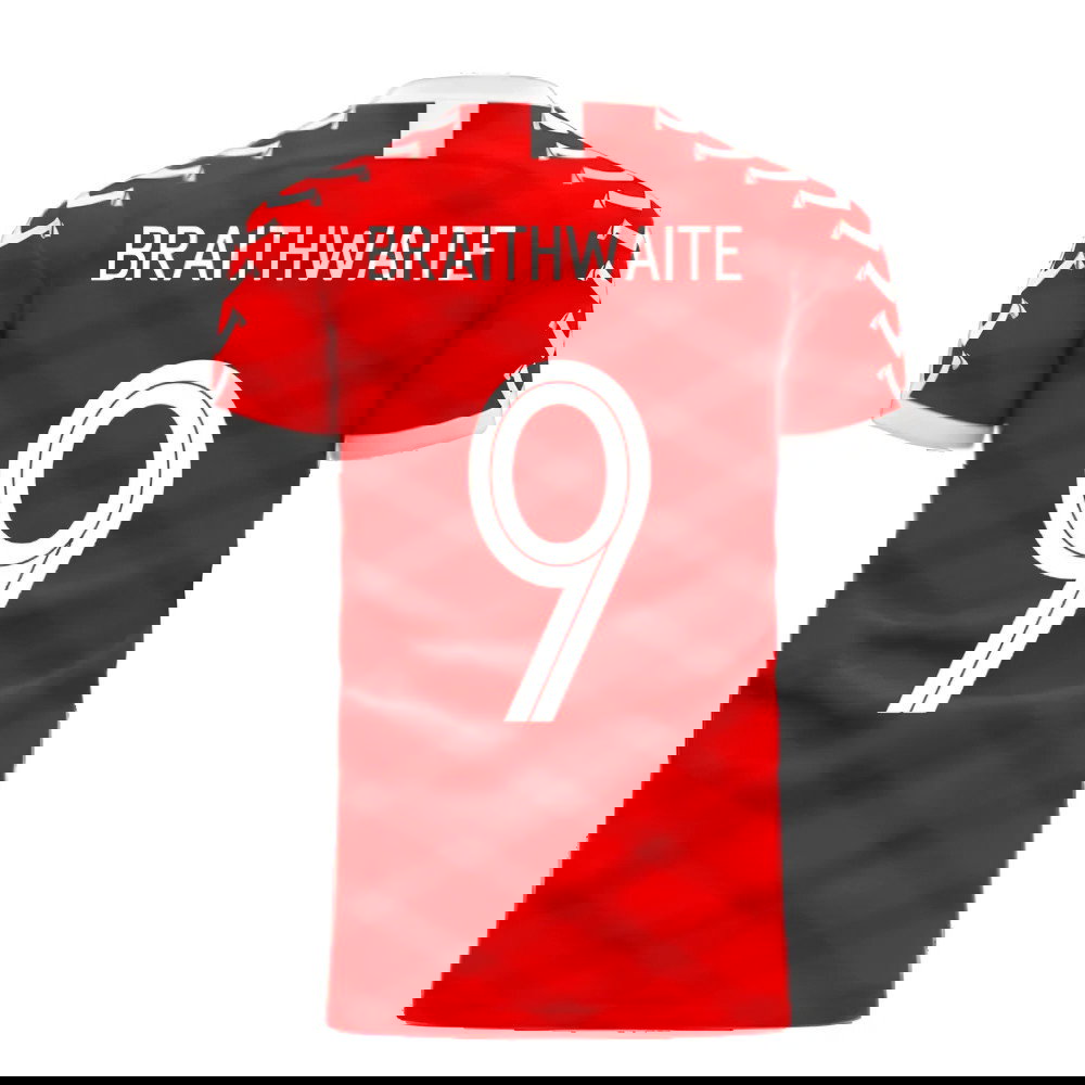 Denmark 2025-2026 Home Concept Football Kit (Viper) (BRAITHWAITE 9)