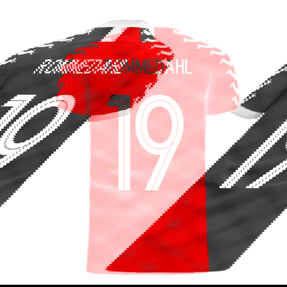 Denmark 2025-2026 Home Concept Football Kit (Viper) (ROMMEDAHL 19)