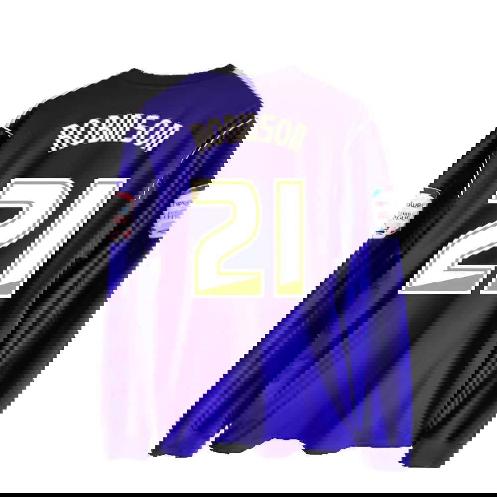 Derby County 2011-12 Away Long Sleeve Shirt (M) (Excellent) (Robinson 21)