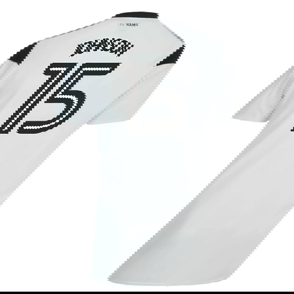 Derby County 2017-18 Home Shirt (S) (Very Good) (Johnson 15)