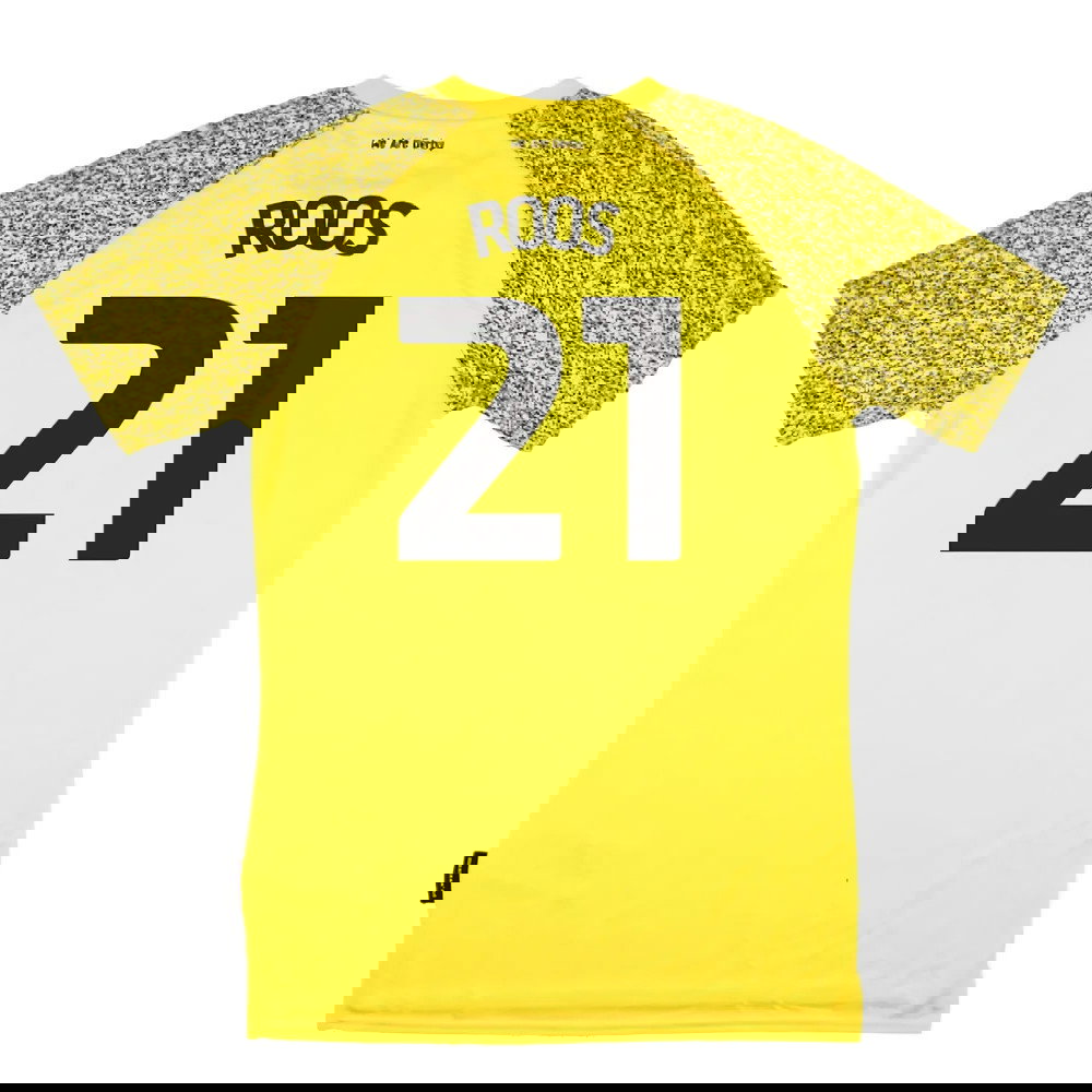 Derby County 2021-22 GK Home Shirt (S) (Mint) (Roos 21)