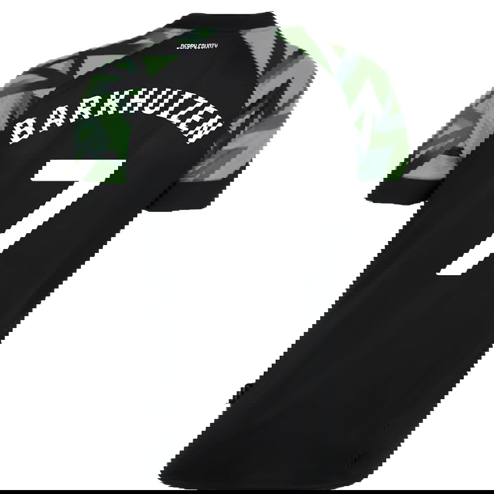 Derby County 2022-23 Away Shirt (Sponsorless) (XL) (Barkhuizen 7) (Mint)