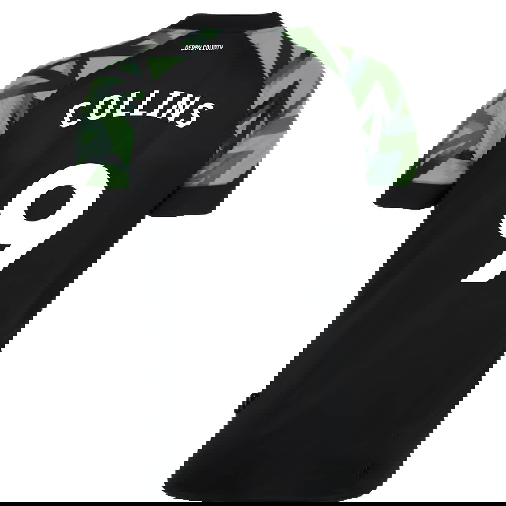 Derby County 2022-23 Away Shirt (Sponsorless) (XL) (Collins 9) (Mint)