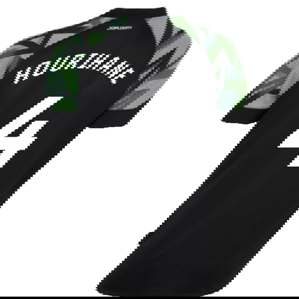 Derby County 2022-23 Away Shirt (Sponsorless) (XL) (Hourihane 4) (Mint)