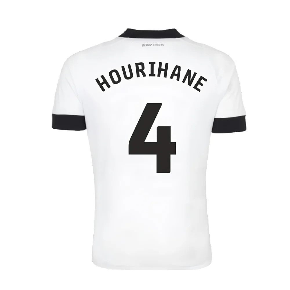 Derby County 2022-23 Home Shirt (Sponsorless) (S) (Hourihane 4) (Mint)