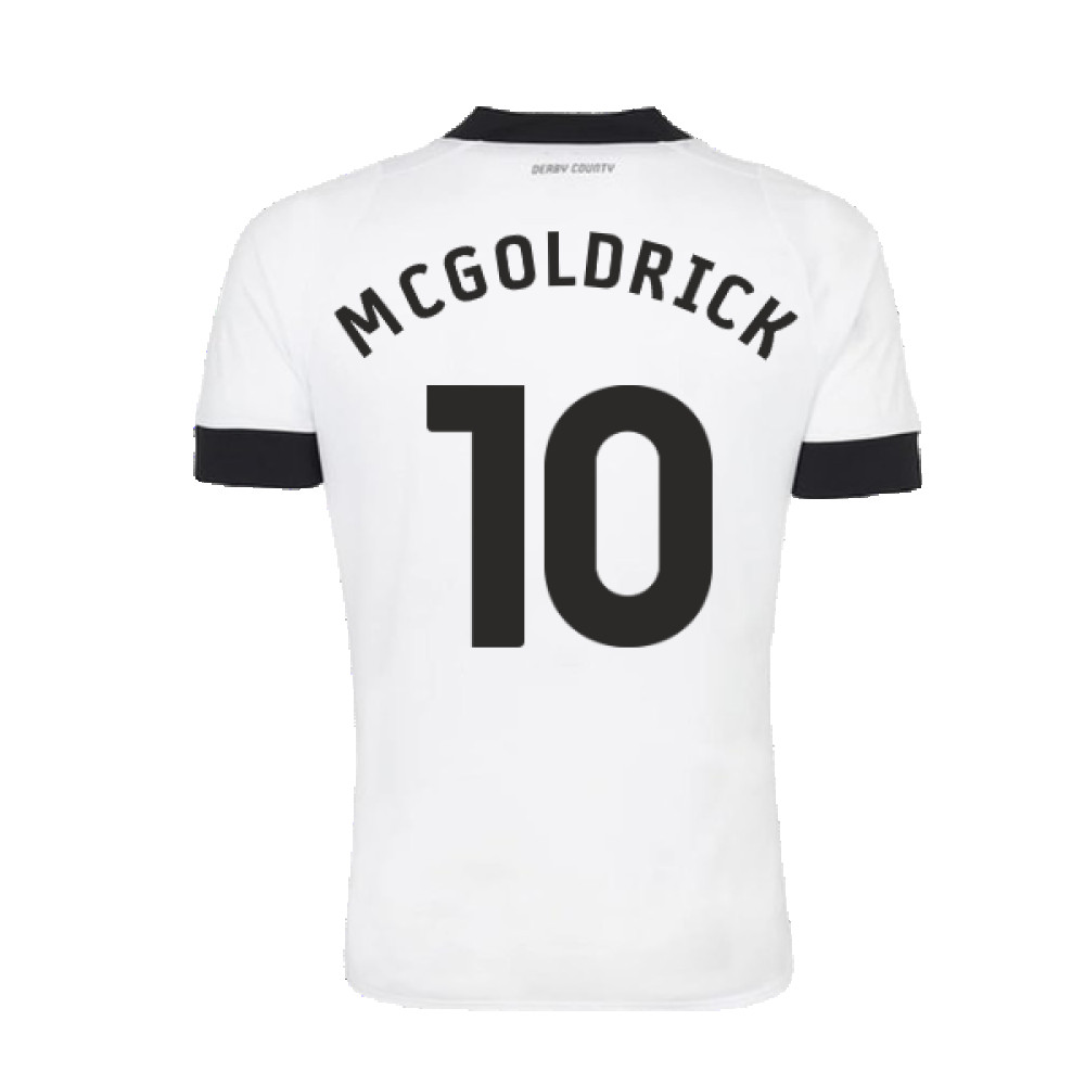 Derby County 2022-23 Home Shirt (Sponsorless) (S) (McGoldrick 10) (Excellent)