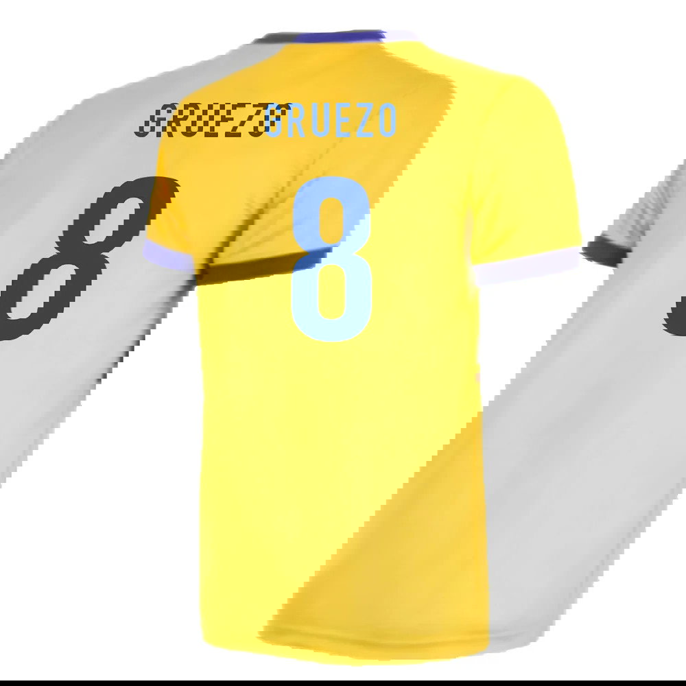 Ecuador 1983 Retro Football Shirt (GRUEZO 8)