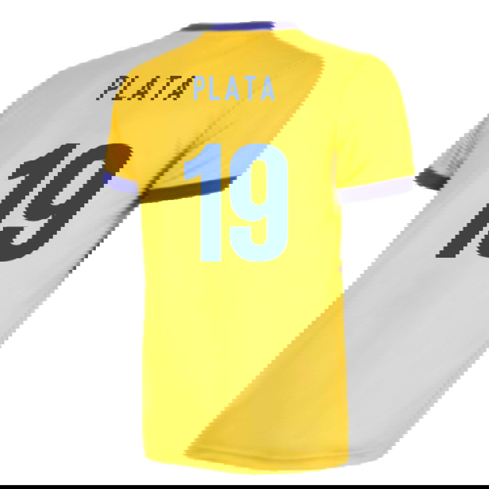 Ecuador 1983 Retro Football Shirt (PLATA 19)