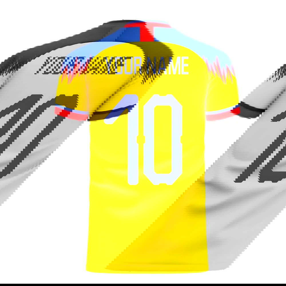 Ecuador 2025-2026 Home Concept Football Kit (Libero) (Your Name)