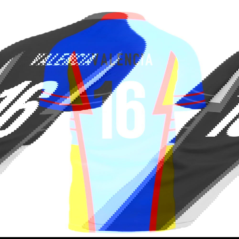  Ecuador 2025-2026 Away Concept Football Kit (Libero) (VALENCIA 16)