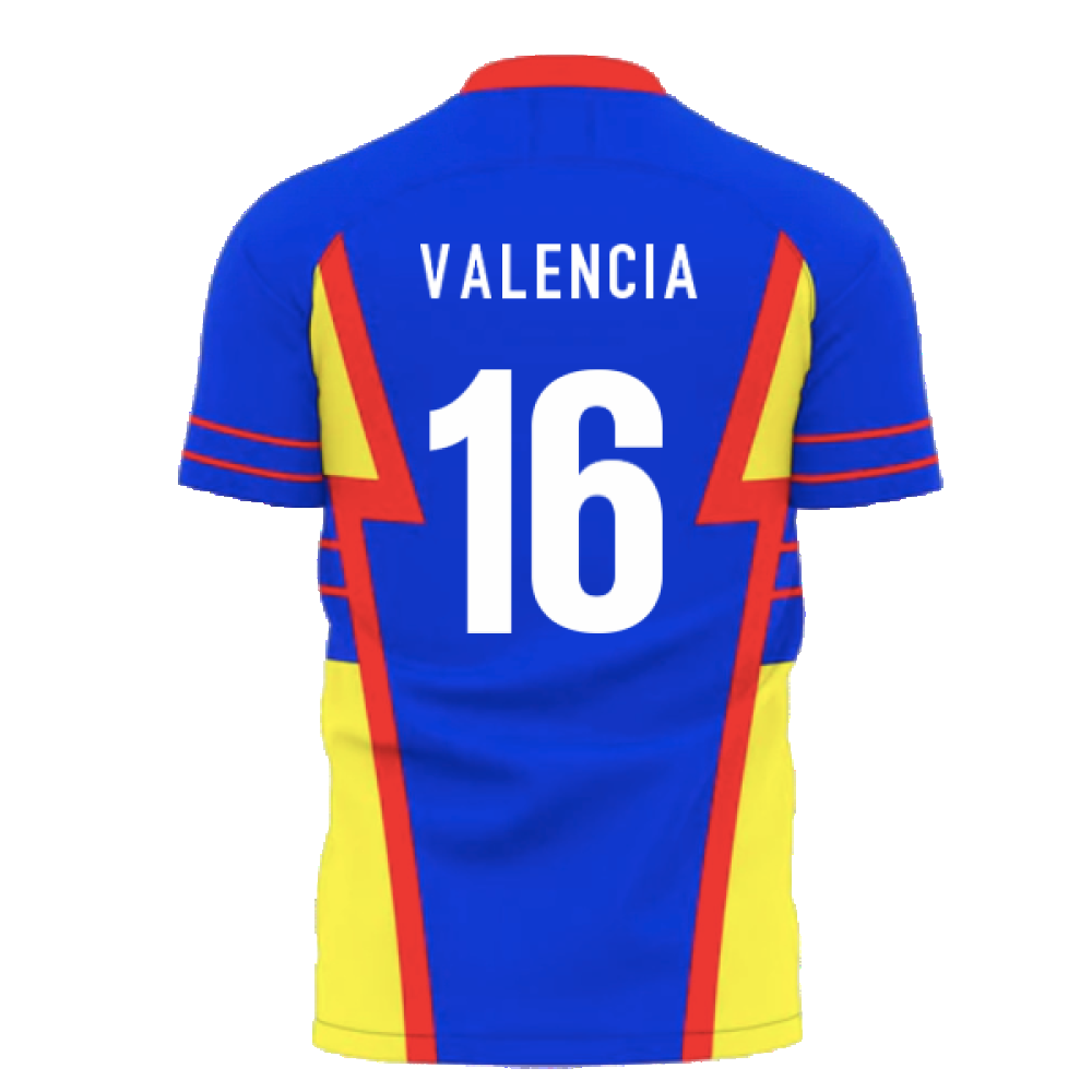 Ecuador 2025-2026 Away Concept Football Kit (Libero) (VALENCIA 16)