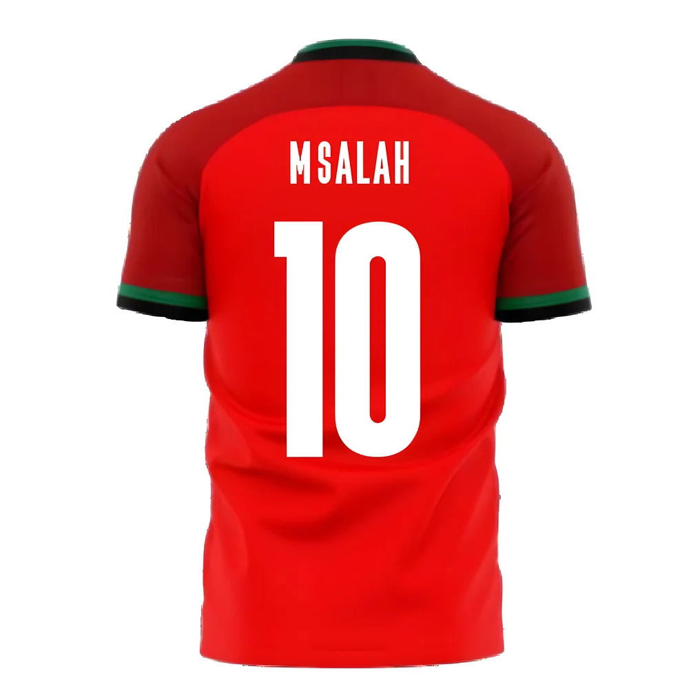 Egypt 2025-2026 Home Concept Football Kit (Libero) (M.SALAH 10)