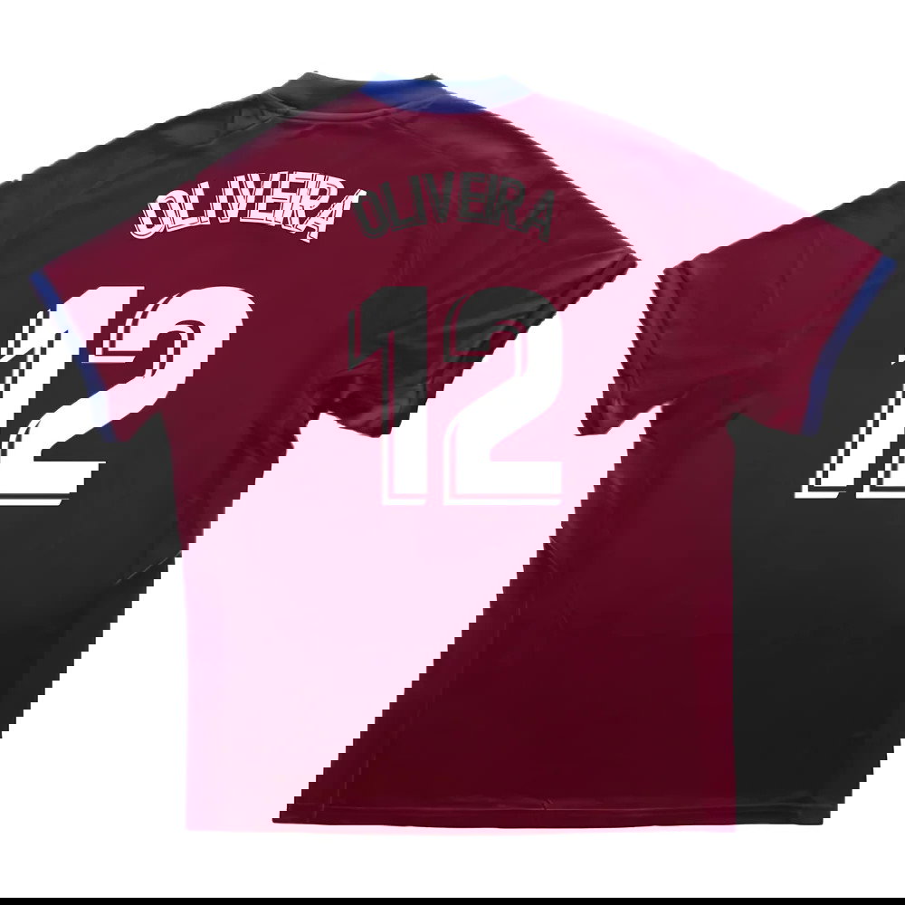 Eibar 2017-18 Home Shirt (Good) (Oliveira 12)